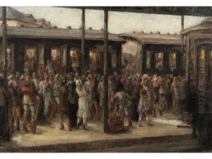 The Send Off by Johann Marx
