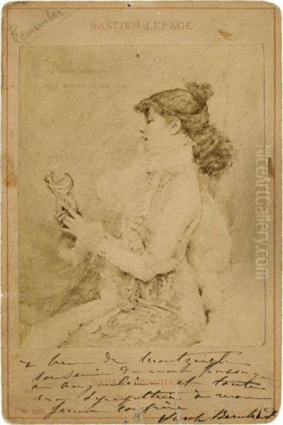Collection Of 4 Autograph Letters Signed ("sarah Bernhardt") - view 1