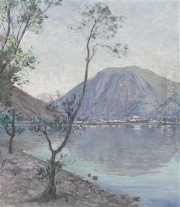 Tessiner Seelandschaft by Alfred Marxer