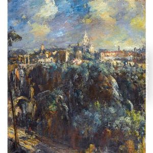 Stadt Auf Dem Berg by Alfred Marxer