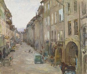 Metzgergasse In Bern - Heute Rathausgasse