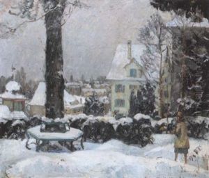 Winterlandschaft Am Zurichsee Winterlandschaft Am Zurichsee