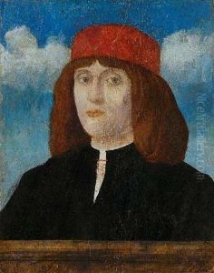 Portrait Eines Jungen Mannes by Marco Marziale (Marziali)