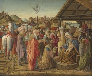 The Adoration Of The Magi by Marco Marziale (Marziali)
