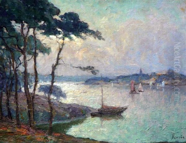 Voiliers Sur Le Bras De Mer - view 1
