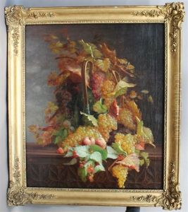 Nature Morte Aux Raisins D'automne by Antoine Marzo