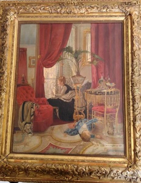 L"attente Dans Un Interieur Napoleon Iiii - view 1