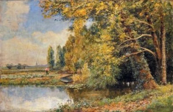 Femme Pres De La Riviere, 1905 - view 1