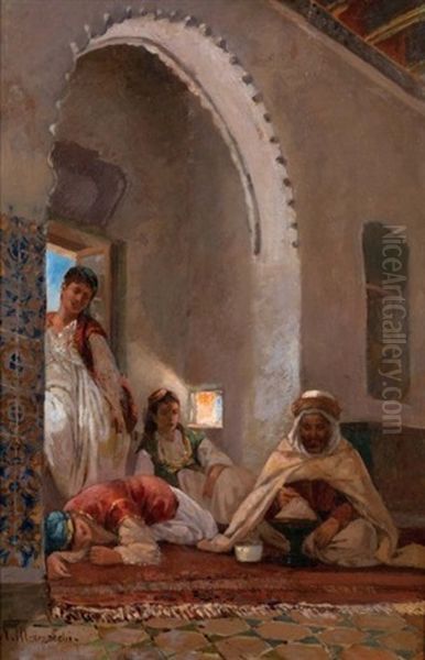 Scene De La Vie Arabe - view 1