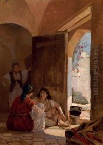 La Conversation by Numa Marzocchi de Belluci