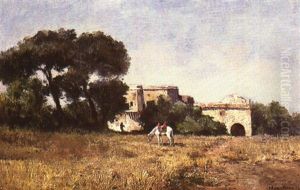 La Halte Du Cavalier by Tito Marzocchi de Belluci