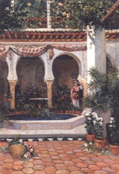 Cour Fleurie D'un Palais Maure - view 1