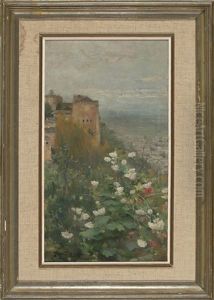 Vista De La Alhambra by Arcadi Mas y Fondevila
