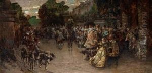 Escena Del Quijote by Arcadi Mas y Fondevila