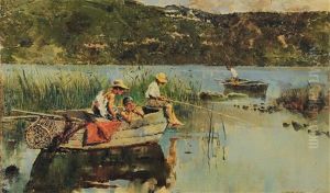 Paesaggio Con Pescatorelli Paesaggio Con Pescatorelli