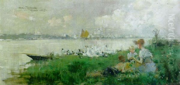 On The Riverbank - view 1