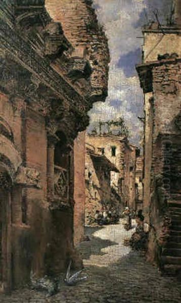 An Italian Backstreet - view 1