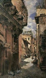 An Italian Backstreet by Arcadi Mas y Fondevila