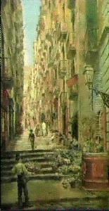 The Flower Market by Arcadi Mas y Fondevila