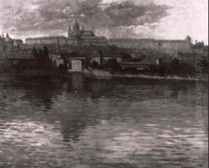 Blick Auf Den Hradschin by Karel Vitezslav Masak