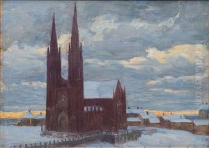 The Johanneksenskirkko In Helsinki by Ebba Masalin
