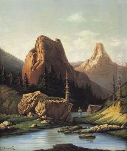 Paesaggio Montano by Cesar Mascarelli