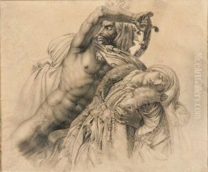 La Revolte Du Caire, Detail D'apres Anne-louis Girodet