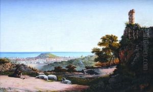 Vue De Nice by Cesar Mascarelli