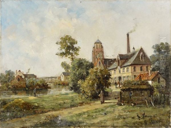 Paysage, Sortie Du Village - view 1