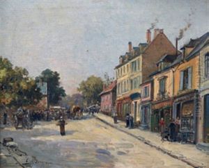 Rue De Village Animee Rue De Village Animee