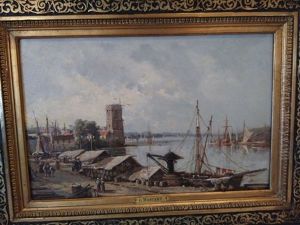 Les Bords Du Rhin A Cologne