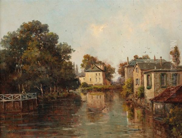 Pecheur En Bord De Riviere - view 1