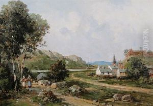 Village Scene Village Scene