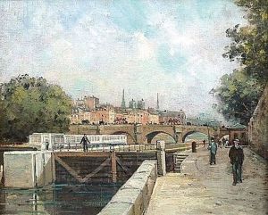 Vues De Paris (pair)