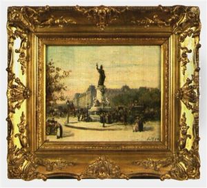 La Place De La Republique by Gustave Mascart