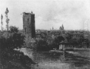 Lavandieres Au Bord De L'indre