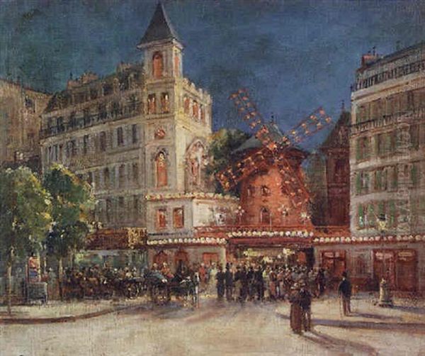 Paris, Le Moulin Rouge - view 1