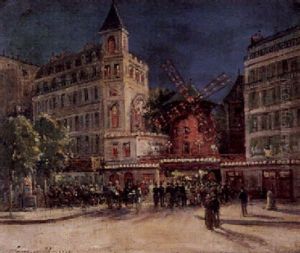 Abends Vor Dem Moulin Rouge