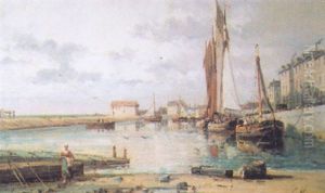 Le Port A Maree Basse Le Port A Maree Basse