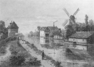 Paysage Au Moulin Paysage Au Moulin