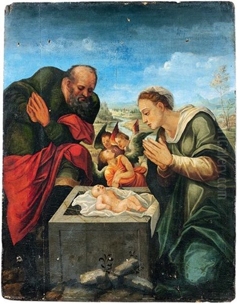 Macip_vicente L'adoration De L'enfant Jesus - view 1
