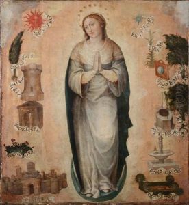 The Immaculate Virgin by Vicente Juan (de Juanes) Masip