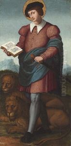 Saint Mammas by Vicente Juan (de Juanes) Masip