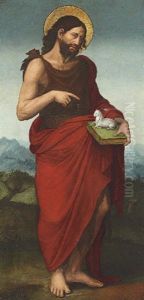 Saint John The Baptist by Vicente Juan (de Juanes) Masip