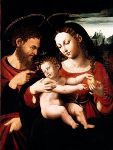 The Holy Family by Vicente Juan (de Juanes) Masip