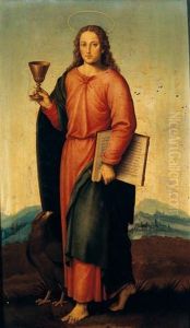 Saint John The Evangelist by Vicente Juan (de Juanes) Masip
