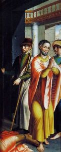 Scene Tiree De La Vie De Saint-paul by Vicente Juan (de Juanes) Masip