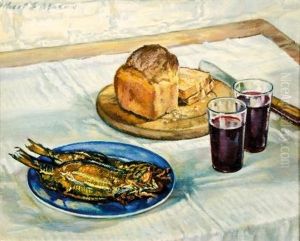 Studio Lunch by Albert Edward Mason