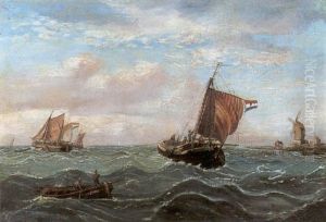 Barcos Cerca De Un Molino