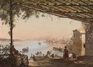 Cairo Scene by Edmund Berninger